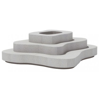 Banca din beton Crusoe